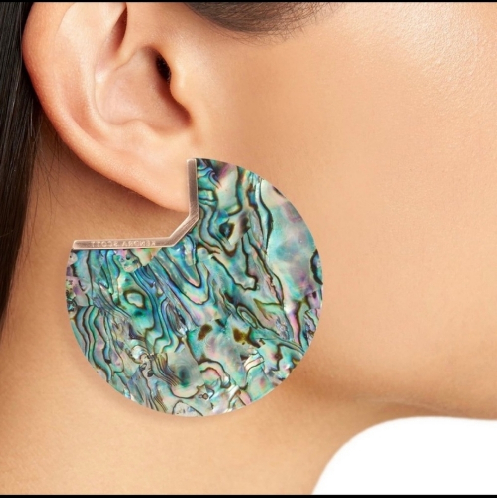 Kendra Scott Kai Abalone Shell Earrings